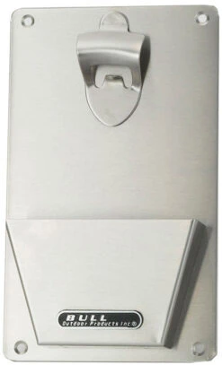 BULL Flaschenöffner Mit Auffangbehälter, Edelstahl