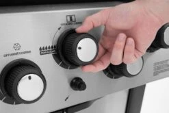 Broil King Sovereign 390 Gasgrill Inkl. Drehspieß + Grillfürst Fettschiene -Broil King Verkäufe 21507 Broil King Sovereign Bedienelemente