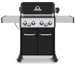 Broil King Baron 490 Black Gasgrill Inkl. Drehspieß - Modell 2023 - Grillfürst Deal Mit Zusätzlichen Edelstahl Grillrosten