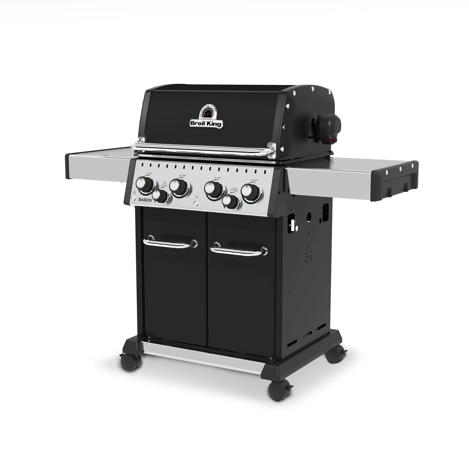 Broil King Baron 490 Black Gasgrill Inkl. Drehspieß - Modell 2023 - Grillfürst Deal Mit Zusätzlichen Edelstahl Grillrosten 3 Broil King Baron 490 Black Gasgrill Inkl. Drehspieß - Modell 2023 - Grillfürst Deal Mit Zusätzlichen Edelstahl Grillrosten – Bild 3