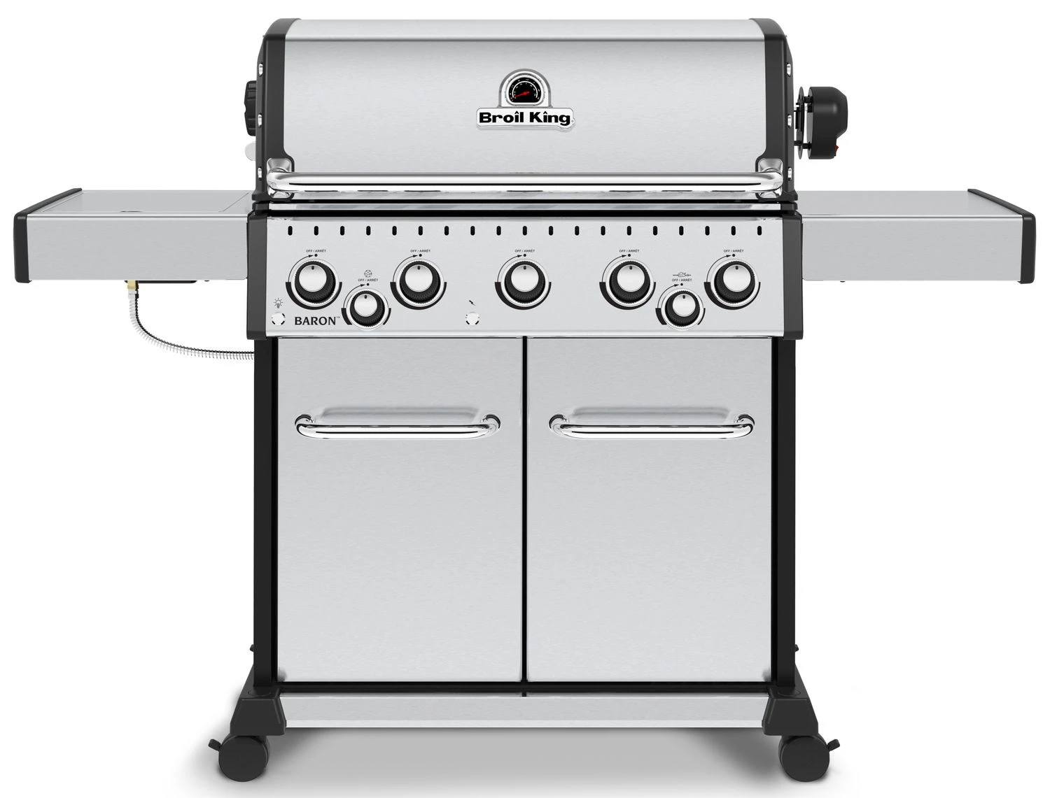 Broil King Baron S590 IR Gasgrill Inkl. Drehspieß + Infrarot-Seitenbrenner - Modell 2023- Grillfürst Deal Mit Zusätzlichen Edelstahl Grillrosten 1 Broil King Baron S590 IR Gasgrill Inkl. Drehspieß + Infrarot-Seitenbrenner - Modell 2023- Grillfürst Deal Mit Zusätzlichen Edelstahl Grillrosten