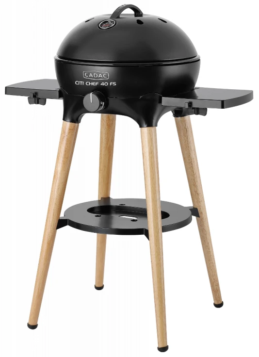 CADAC Gasgrill Citi Chef 40 FS BBQ / Dome Matt Black, 30 Mbar 2 CADAC Gasgrill Citi Chef 40 FS BBQ / Dome Matt Black, 30 Mbar – Bild 2
