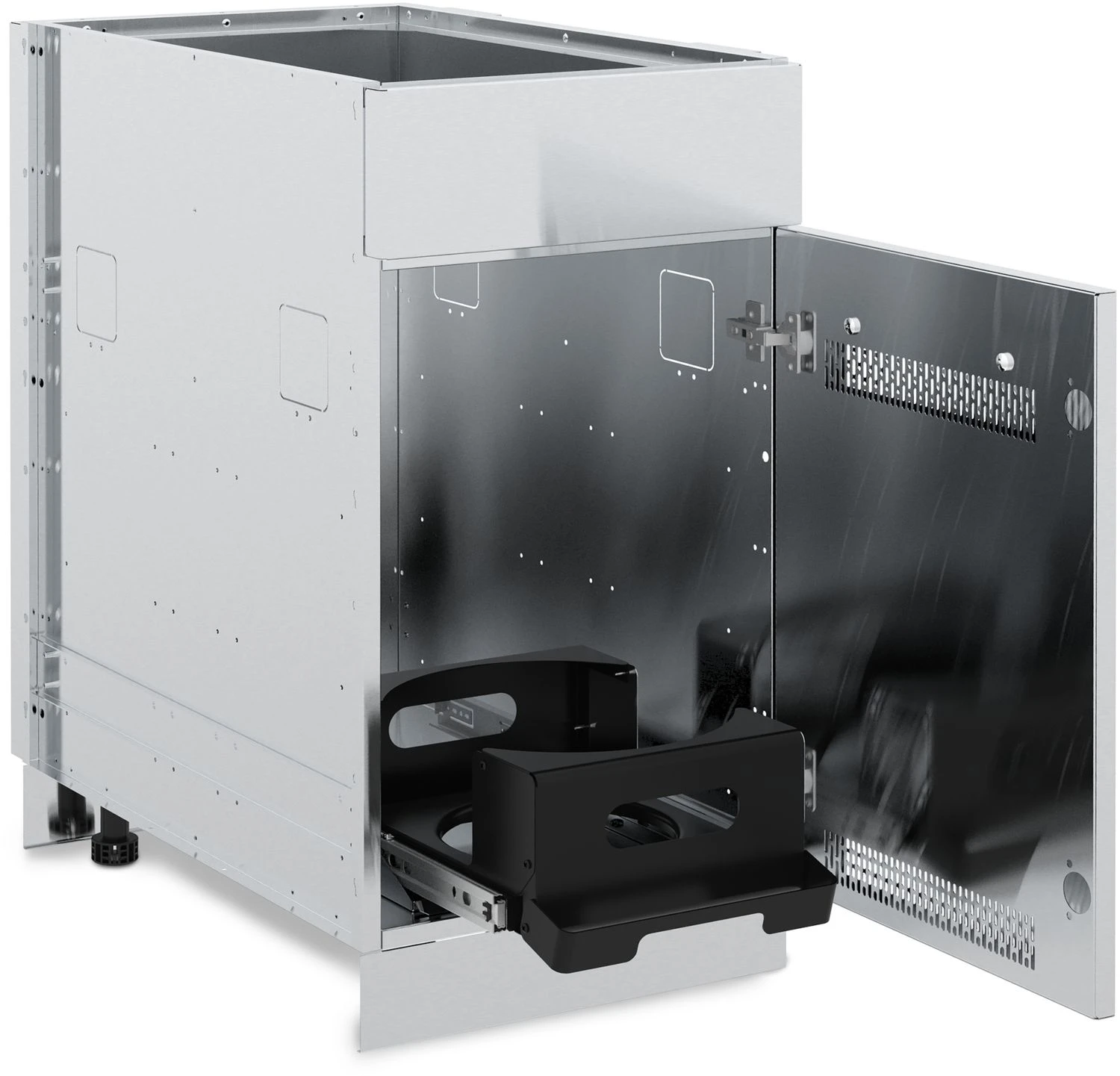 Broil King Outdoor Küche - Schrank Für Gasflaschen Und Einbau-Seitenbrenner 450 Mm 1 Broil King Outdoor Küche - Schrank Für Gasflaschen Und Einbau-Seitenbrenner 450 Mm