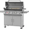 BULL Brahma - Gasgrill Mit Infrarot Backburner Und Rotisserie 15 BULL Brahma - Gasgrill Mit Infrarot Backburner Und Rotisserie -Broil King Verkäufe BULL Brahma Grillstation deckel offen