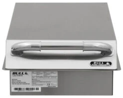 BULL Einbau Seitenbrenner Single / Edelstahl / Drop-In -Broil King Verkäufe BULL Einbau Seitenbrenner Single Drop In Deckel