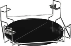 The Bastard Keramikgrill Urban Medium - Complete - Schwarz Matt - Modell 2023 -Broil King Verkäufe Bastard Multilevel Cooking System Hitzeschild