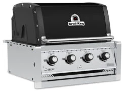 Broil King Regal 420 Black Einbaugrill - Grillfürst Deal Mit Zusätzlichen Edelstahl Grillrosten - Modell 2023 -Broil King Verkäufe Broil King Regal 420 Black Built In Gasgrill Seitenansicht links 4 1624538210