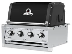 Broil King Regal 420 Black Einbaugrill - Grillfürst Deal Mit Zusätzlichen Edelstahl Grillrosten - Modell 2023 -Broil King Verkäufe Broil King Regal 420 Black Built In Gasgrill Seitenansicht rechts 3 1624538209