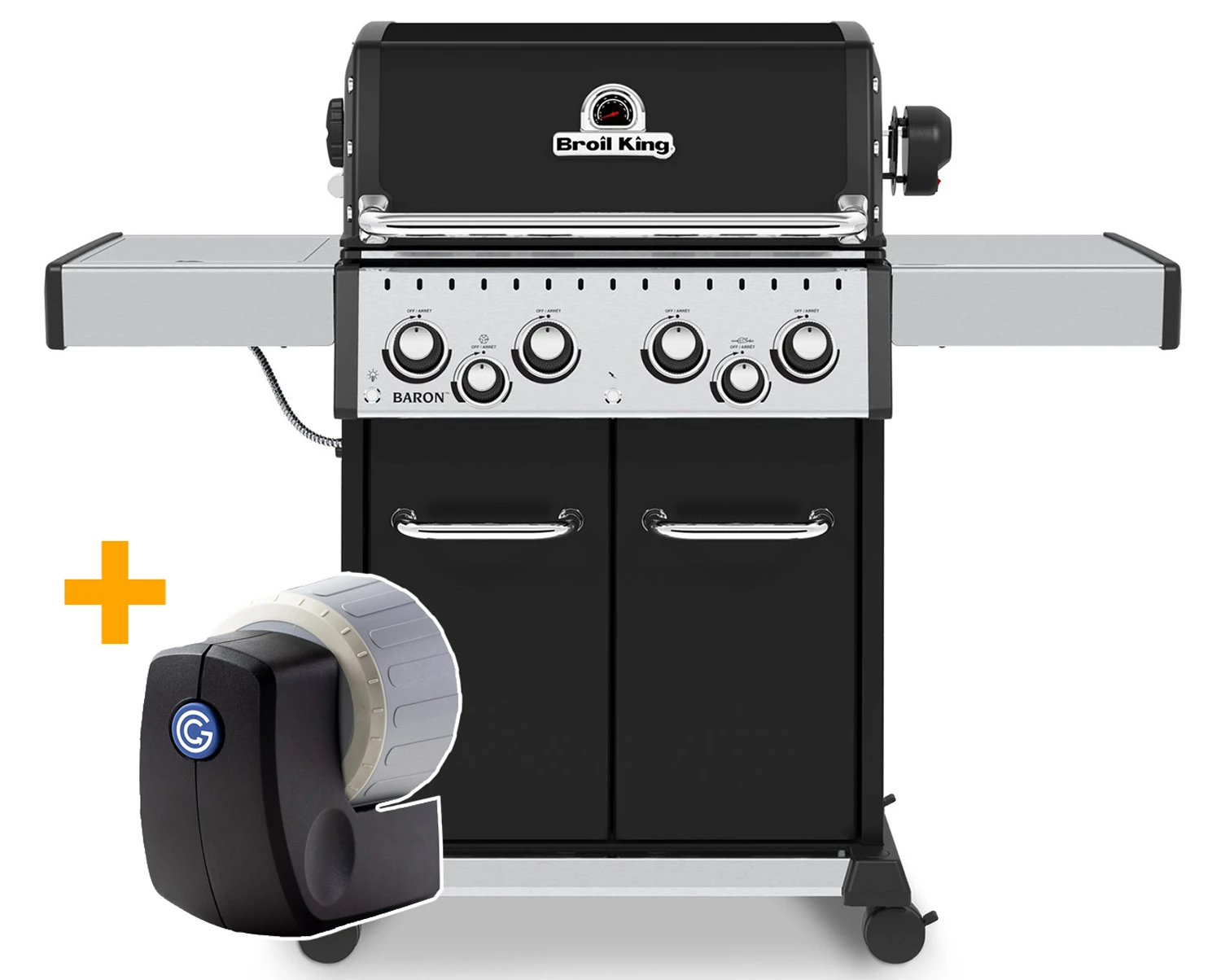 Broil King Baron 490 Black Gasgrill Inkl. Drehspieß - Modell 2023 - SMART Deal Inkl. Grillfürst Grill Control 14 Broil King Baron 490 Black Gasgrill Inkl. Drehspieß - Modell 2023 - SMART Deal Inkl. Grillfürst Grill Control – Bild 14