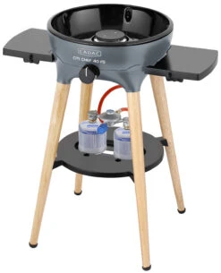CADAC Gasgrill Citi Chef 40 FS BBQ / Dome Steel Grey, 30 Mbar -Broil King Verkäufe CADAC Citi Chef 40 FS Steel Grey 2 Gaskartuschen 1