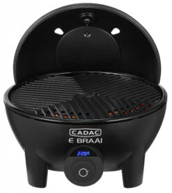 CADAC Elektrogrill Tischgrill E-Braai 40 BBQ / Dome Black -Broil King Verkäufe CADAC Elektrogrill Deckel Windschutz