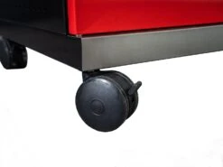 Grillfürst G510G 5-Brenner Gasgrill Mit Hochtemperaturbrenner Und Gusseisen Rosten - Feuerwehr Edition -Broil King Verkäufe G510G FW Feuerwehrgrill Foto freigestellt 05