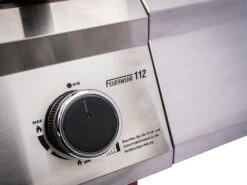 Grillfürst G510G 5-Brenner Gasgrill Mit Hochtemperaturbrenner Und Gusseisen Rosten - Feuerwehr Edition -Broil King Verkäufe G510G FW Feuerwehrgrill Foto freigestellt 20