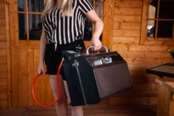 Grillfürst G201E 2-Brenner Gasgrill Portabel V2 - Campinggrill / Balkongrill - X-DEAL Inkl. Untergestell Und Tragetasche -Broil King Verkäufe Grillfuerst Camping Gasgrill G201 Transport