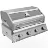 Grillfürst G401E 4-Brenner Einbaugrill Mit Edelstahl Rosten 2 Grillfürst G401E 4-Brenner Einbaugrill Mit Edelstahl Rosten -Broil King Verkäufe Grillfuerst Gasgrill Einbaugrill G401E seitlich