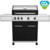 Grillfürst G410G 4-Brenner Gasgrill Mit Hochtemperaturbrenner Und Gusseisen Rosten -Broil King Verkäufe Grillfuerst Gasgrill G410G CO2 neutral