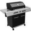 Grillfürst G520G 5-Brenner Gasgrill Mit Hochtemperaturbrenner, Heckbrenner Und Gusseisen Rosten -Broil King Verkäufe Grillfuerst Gasgrill G520G seitlich 1