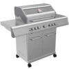 Grillfürst G521E 5-Brenner Edelstahl-Gasgrill - Eintracht Frankfurt Edition - Edelstahlroste -Broil King Verkäufe Grillfuerst Gasgrill G521 2
