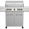 Grillfürst G521G 5-Brenner Edelstahl-Gasgrill Borussia Dortmund Edition Mit Hochtemperaturbrenner, Heckbrenner Und Gusseisen Rosten