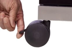 Grillfürst G521E 5-Brenner Edelstahl-Gasgrill Mit Hochtemperaturbrenner, Heckbrenner Und Edelstahl Rosten - X-DEAL Inkl. Zubehörpaket -Broil King Verkäufe Grillfuerst Gasgrill G521E Lenkrollen mit Feststellbremse