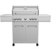 Grillfürst G521G 5-Brenner Edelstahl-Gasgrill Mit Hochtemperaturbrenner, Heckbrenner Und Gusseisen Rosten - X-DEAL Inkl. Zubehörpaket 26 Grillfürst G521G 5-Brenner Edelstahl-Gasgrill Mit Hochtemperaturbrenner, Heckbrenner Und Gusseisen Rosten - X-DEAL Inkl. Zubehörpaket -Broil King Verkäufe Grillfuerst Gasgrill G521G frontal