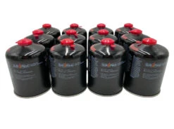 Grillfürst Kombi Kartuschen-Druckregler 50 Mbar - X-DEAL Inkl. 12 Grillfürst Gaskartuschen -Broil King Verkäufe Grillfuerst Schraubkartusche Gaskartusche Set 12 Stk