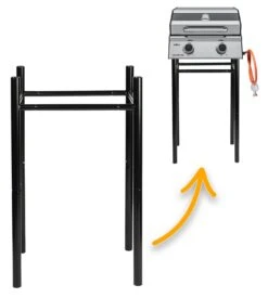 Grillfürst G201E 2-Brenner Gasgrill Portabel V2 - Campinggrill / Balkongrill 50mbar - Inkl. Untergestell 23 Grillfürst G201E 2-Brenner Gasgrill Portabel V2 - Campinggrill / Balkongrill 50mbar - Inkl. Untergestell -Broil King Verkäufe Grillfuerst Untergestell Campinggrill G201E 1 1