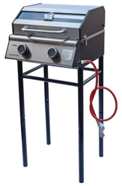Grillfürst G201E 2-Brenner Gasgrill Portabel V2 - Campinggrill / Balkongrill 50mbar - Inkl. Untergestell 24 Grillfürst G201E 2-Brenner Gasgrill Portabel V2 - Campinggrill / Balkongrill 50mbar - Inkl. Untergestell -Broil King Verkäufe Grillfuerst Untergestell G201