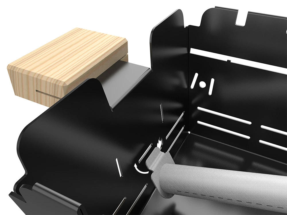 Knister Gasgrill - Ausziehbarer Kompaktgrill 9 Knister Gasgrill - Ausziehbarer Kompaktgrill – Bild 9