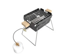 Knister Gasgrill - Ausziehbarer Kompaktgrill 22 Knister Gasgrill - Ausziehbarer Kompaktgrill -Broil King Verkäufe Knister Gasgrill zusammengeschoben