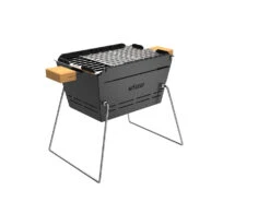 Knister Grill Original - Ausziehbarer Holzkohle Kompaktgrill 24 Knister Grill Original - Ausziehbarer Holzkohle Kompaktgrill -Broil King Verkäufe Knister Grill zusammengeschoben