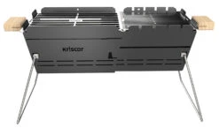 Knister Grill Original - Ausziehbarer Holzkohle Kompaktgrill 22 Knister Grill Original - Ausziehbarer Holzkohle Kompaktgrill -Broil King Verkäufe Knister Kompaktgrill Holzkohlegrill