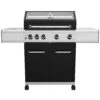 Grillfürst G410E 4-Brenner Gasgrill - 1. FC Köln Edition - Edelstahlroste -Broil King Verkäufe Koeln Gasgrill G410 Grillfuerst 1