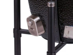 Monolith Grill LeCHEF BBQ GURU - PRO-Serie 2.0 Schwarz - MIT Gestell Und Seitentischen - Inkl. DigiQ Controller Set -Broil King Verkäufe Monolith BBQ Guru Version 3