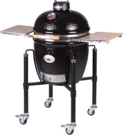 Monolith Grill CLASSIC PRO-Serie 2.0 Schwarz - MIT Gestell Und Seitentischen -Broil King Verkäufe Monolith Keramik Grill Classic PRO Serie 2 0 121001 black 4