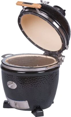 Monolith Grill Junior PRO Serie 2.0 Schwarz - OHNE Gestell -Broil King Verkäufe Monolith Keramik Grill Junior PRO Serie 2 0 121022 black 10