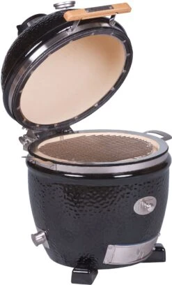 Monolith Grill Junior PRO Serie 2.0 Schwarz - OHNE Gestell -Broil King Verkäufe Monolith Keramik Grill Junior PRO Serie 2 0 121022 black 12