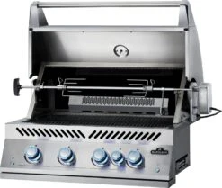 Napoleon 700-Series 32" BIG32 Edelstahl Einbaugrill Inkl. Drehspieß - Modell 2023 29 Napoleon 700-Series 32" BIG32 Edelstahl Einbaugrill Inkl. Drehspieß - Modell 2023 -Broil King Verkäufe Napoleon Einbaugrill BIG32 Drehspiess Motor