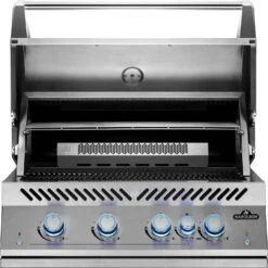 Napoleon 700-Series 32" BIG32 Edelstahl Einbaugrill Inkl. Drehspieß - Modell 2023 20 Napoleon 700-Series 32" BIG32 Edelstahl Einbaugrill Inkl. Drehspieß - Modell 2023 -Broil King Verkäufe Napoleon Einbaugrill BIG32 Warmhalterost Edelstahl hinten