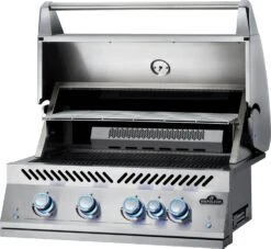 Napoleon 700-Series 32" BIG32 Edelstahl Einbaugrill Inkl. Drehspieß - Modell 2023 27 Napoleon 700-Series 32" BIG32 Edelstahl Einbaugrill Inkl. Drehspieß - Modell 2023 -Broil King Verkäufe Napoleon Einbaugrill BIG32 Warmhalterost vorne