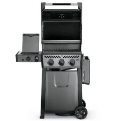 Napoleon Freestyle 365 Gasgrill, Graphit - Mit Sizzle Zone - Modell 2023 - X-DEAL Inkl. Drehspiess -Broil King Verkäufe Napoleon Freestyle 365 Gasgrill Sizzle Zone offen