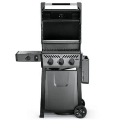 Napoleon Freestyle 365 Gasgrill, Graphit - Mit Seitenbrenner - Modell 2023 - X-DEAL Inkl. Drehspiess 22 Napoleon Freestyle 365 Gasgrill, Graphit - Mit Seitenbrenner - Modell 2023 - X-DEAL Inkl. Drehspiess -Broil King Verkäufe Napoleon Freestyle 365 SB front Seite abgeklappt 1