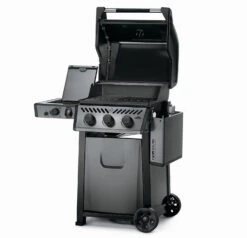 Napoleon Freestyle 365 Gasgrill, Graphit - Mit Sizzle Zone - Modell 2023 -Broil King Verkäufe Napoleon Freestyle 365 Side Sizzle Zone offen 2