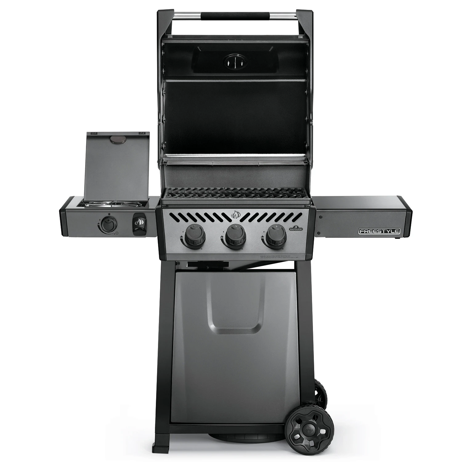 Napoleon Freestyle 365 Gasgrill, Graphit - Mit Seitenbrenner - Modell 2023 - X-DEAL Inkl. Drehspiess 2 Napoleon Freestyle 365 Gasgrill, Graphit - Mit Seitenbrenner - Modell 2023 - X-DEAL Inkl. Drehspiess – Bild 2