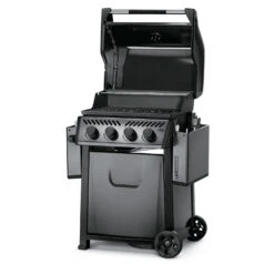 Napoleon Freestyle 425 Gasgrill, Graphit - Modell 2023 -Broil King Verkäufe Napoleon Freestyle 425 Gasgrill Side Deckel offen