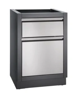 Napoleon Luxus Outdoor Küche Oasis 400 Mit Prestige Pro 825 Edelstahl Einbaugrill Ohne Vordefinierte Arbeitsplatte -Broil King Verkäufe Napoleon Outdoor Kueche Oasis Modul Schrank 1