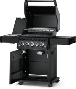 Napoleon Phantom Rogue SE 425 Gasgrill, Mattschwarz Mit Sizzle Zone Und Heckbrenner - Modell 2023 -Broil King Verkäufe Napoleon Phantom Rogue RSE425SIBK 1PHM Prod Open Ang