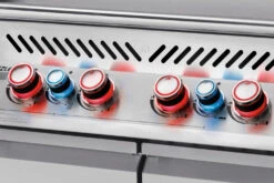 Napoleon Prestige Pro 500-3 Edelstahl Gasgrill Inkl. Drehspieß - Modell 2023 -Broil King Verkäufe Napoleon Prestige Pro 500 safety glow Drehknopfbeleuchtung