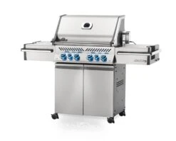 Napoleon Prestige Pro 500-3 Edelstahl Gasgrill Inkl. Drehspieß - Modell 2023 -Broil King Verkäufe Napoleon Prestige Pro 500 seitlich 01