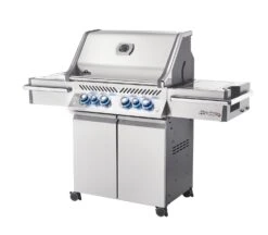 Napoleon Prestige Pro 500-3 Edelstahl Gasgrill Inkl. Drehspieß - X-DEAL Inkl. Napoleon Holzkohlegrill Kugelgrill Ø 57cm -Broil King Verkäufe Napoleon Prestige Pro 500 seitlich 02 3
